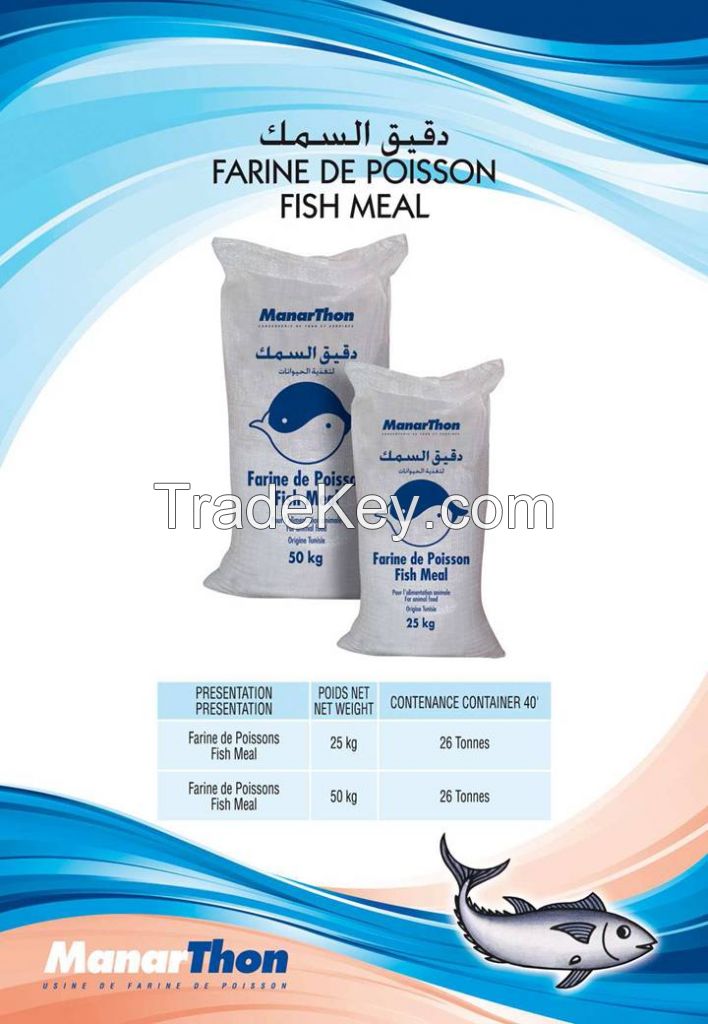 Fish Meal 25 et 50 kg 