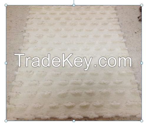 Tapis Pompons en Laine 2