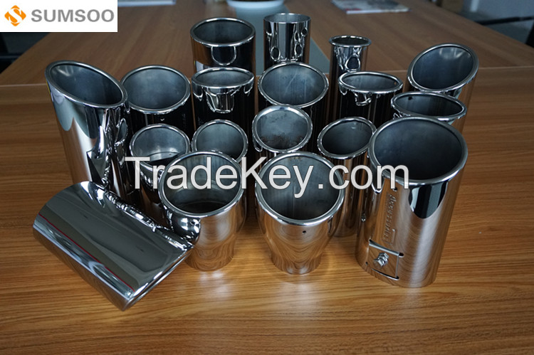 steel steel 304 exhaust tips