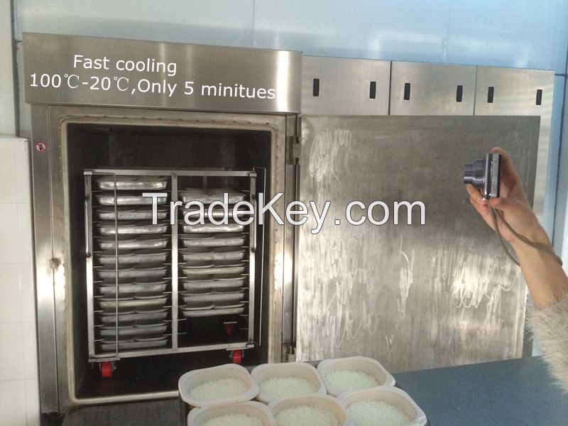 industrial ready-made food vacuum fast cooling machine