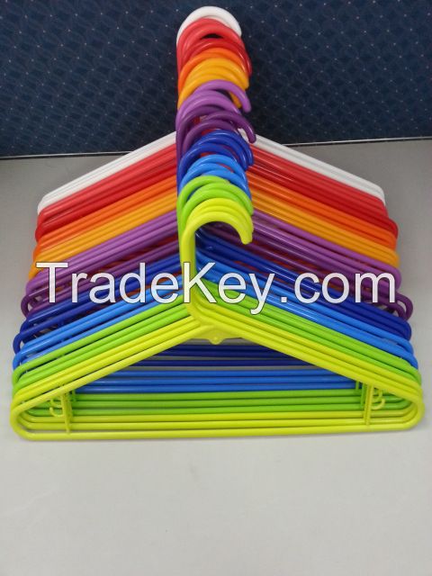 plastic tubular hanger/plastic clothes hanger wholesale