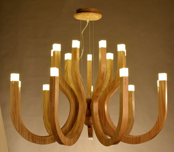 Wood lamp led decoration light made in guzhen