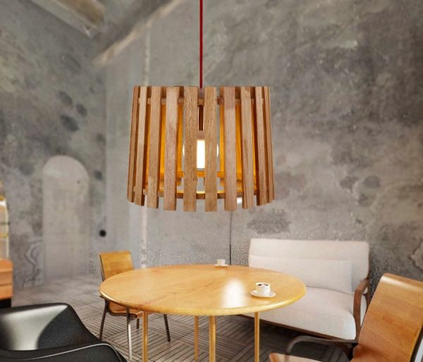 2015 China Light Factory New Design Wood Pendant Light