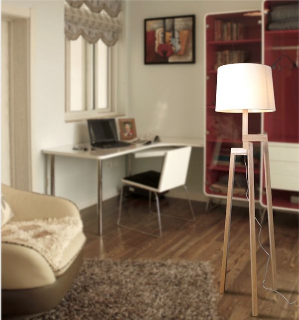 New Style Finished  Wooden Floor Lamps/Lights/Lighting for Living Room,Bedroom