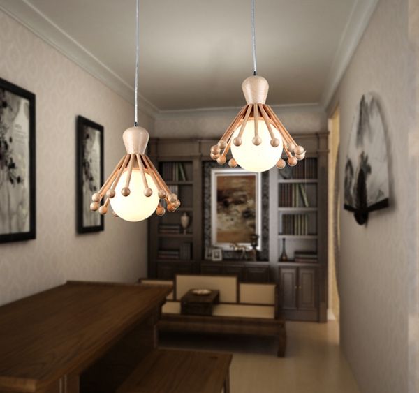 Wooden luxury lamps for living and dining for  dinning room