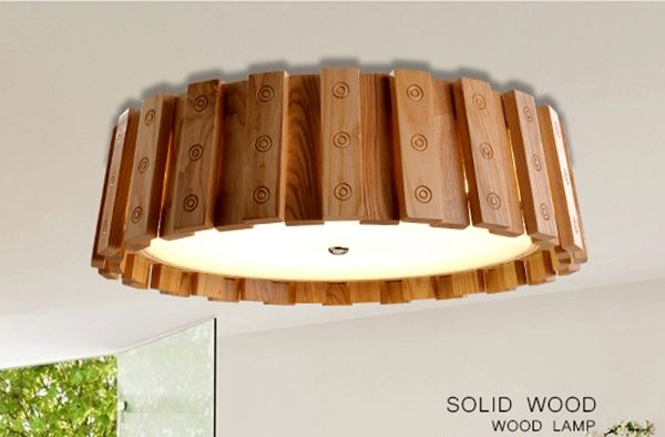2015 Home-living wood guangzhou led ceiling light