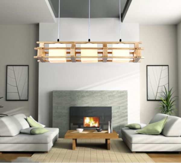 Newly style wood crystal light home chandelier