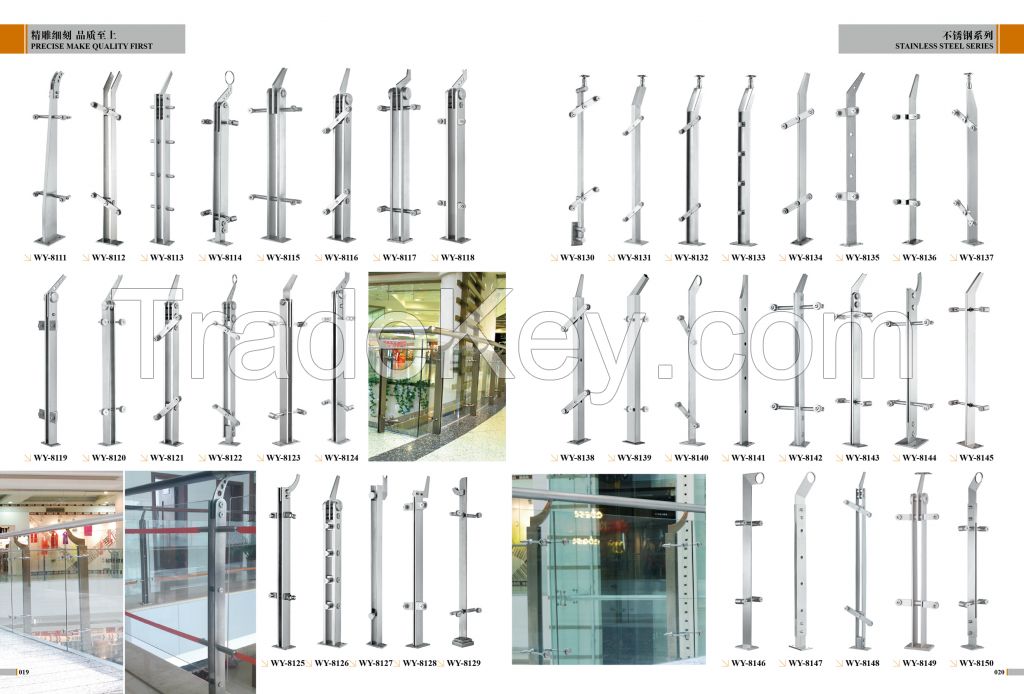 Cheap stainless steel decorative railing balustrade