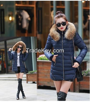 Winter Jacket Women Special Offer Long Duck Down Zipper Winter Coat 20