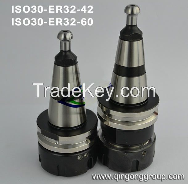 HSD ISO30 ER32 Tool Holders with Covernut and Retainer Knob
