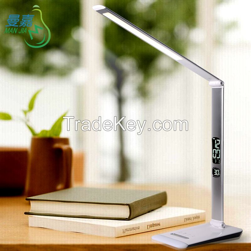 Foldable Touch Sensor LED Reading Desk Lamp with Touch Dimmer and ON/OFF Touch Key