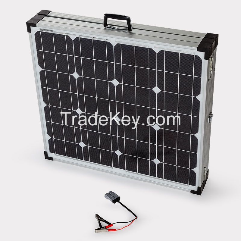 Folding solar panel