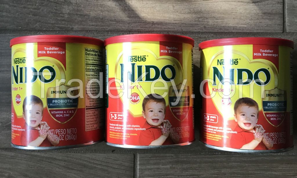 3 NESTLE NIDO KINDER 1+(1-3) 12.6 Oz 360g POWDER MILK