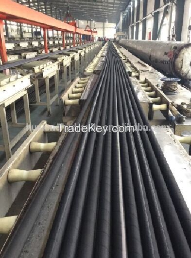 Steel wire reinfoced hydarulic rubber hose SAE 100R1AT 3/8"