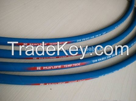 Cloth surface braided hydraulic rubber hose