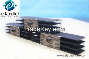 Swimming pool Electrolysis titanium anodes cell for salt water treatment