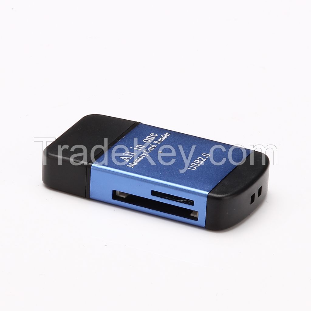 Micro SD USB 2.0 Card Reader High Speed All in One Card Reader TF Micro SD Memory Card Readers