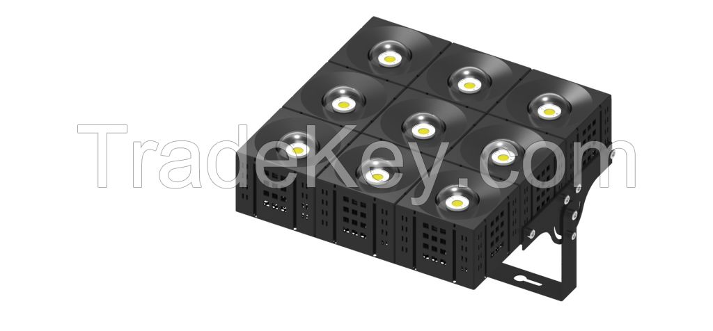 LED transformable flood light