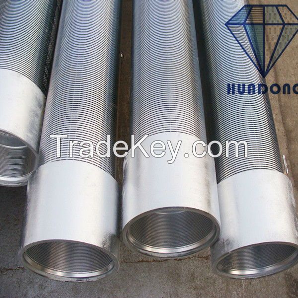 Johnson screen, continuous slot screen casing pipe
