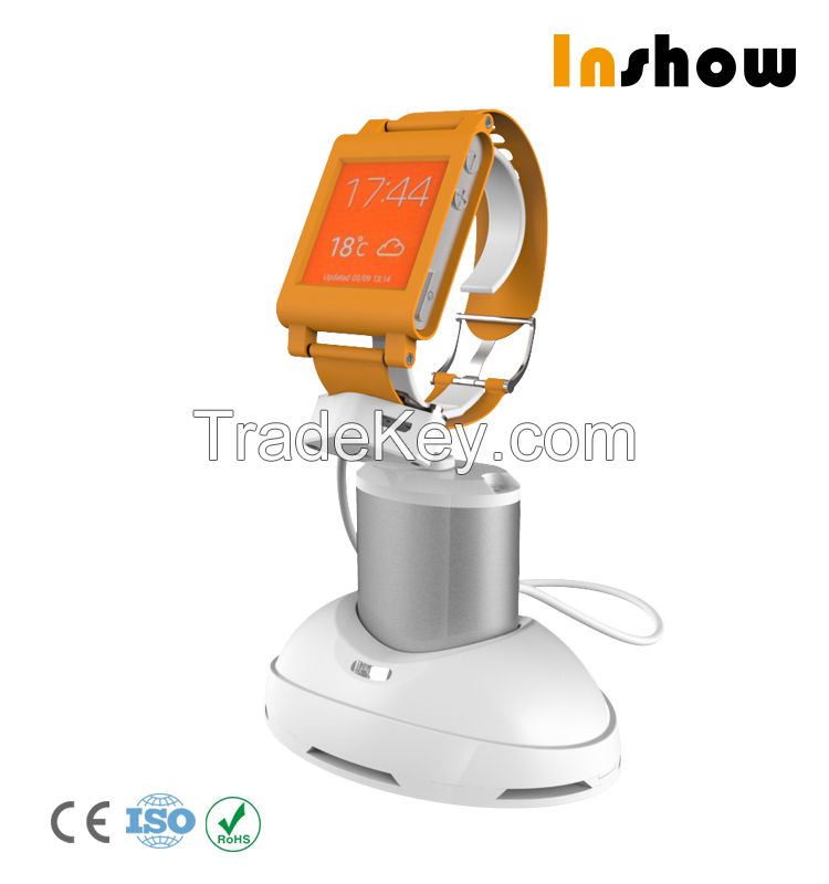 New Independent Chargeable Watch Alarm, Security Display Stand