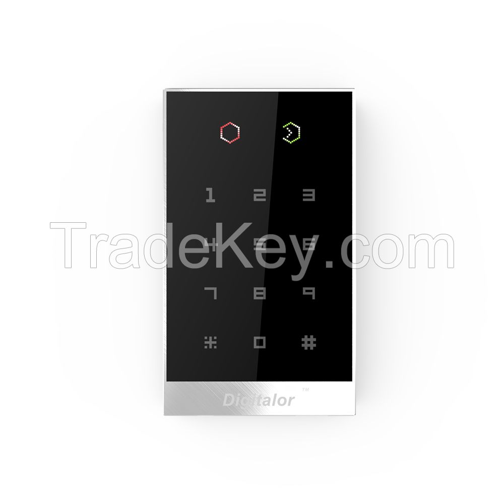 Metal Keypad Card Reader with OLED Panel