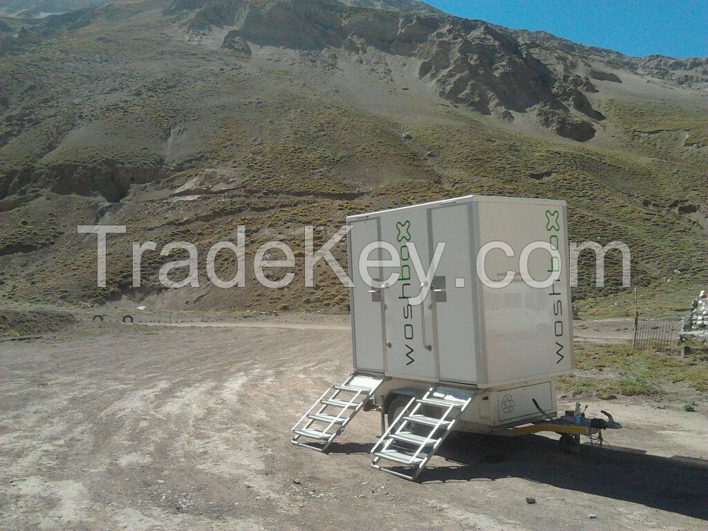 Woshbox Portable Toilet Trailers