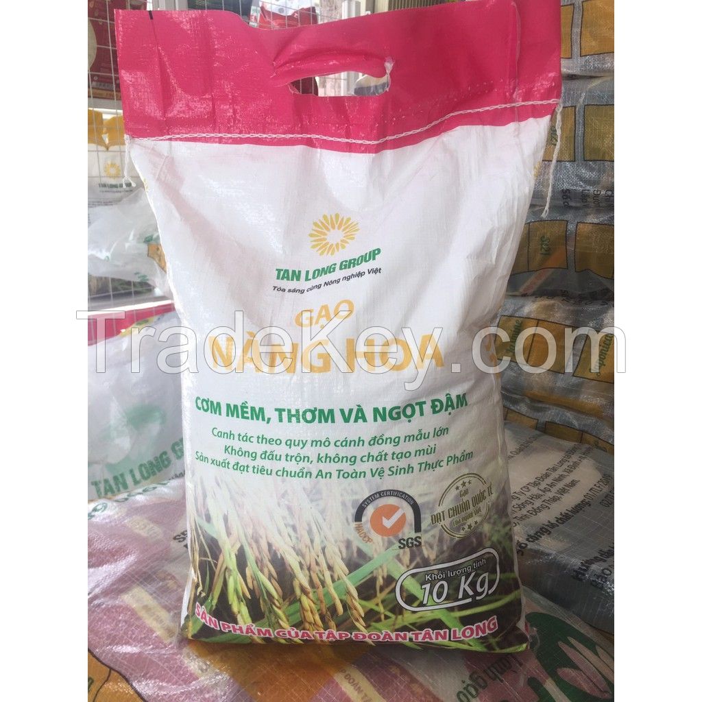 Long grain export rice originated from Vietnam