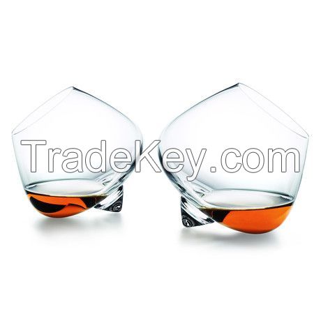 Fancy Handmade Crystal Clear Tumbler Whisky Glass  