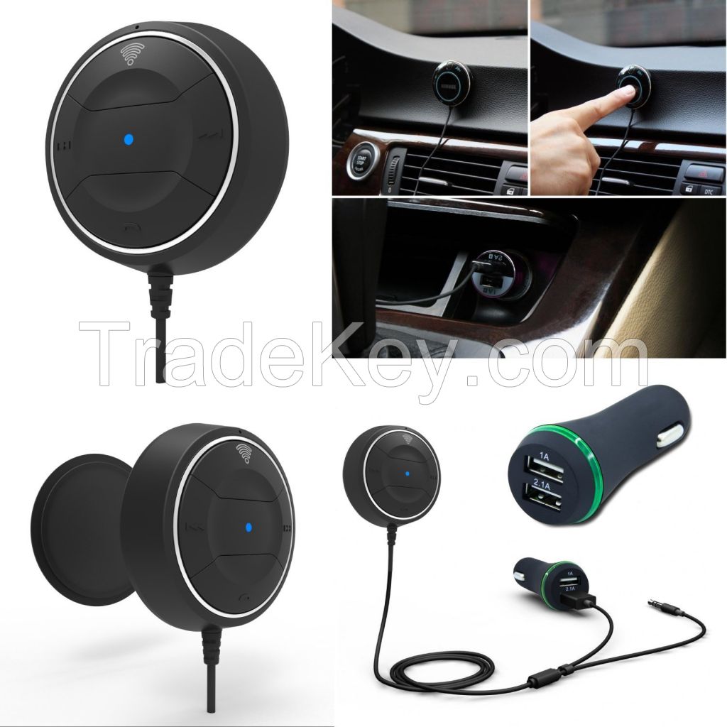 Bluetooth handsfree car kit with microphone