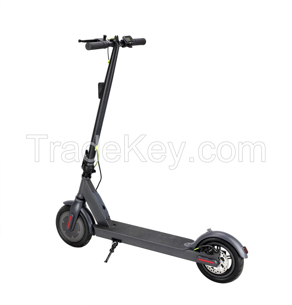 Hot selling 250W motor 15-35km range per charge foldable electric scooter for adult 