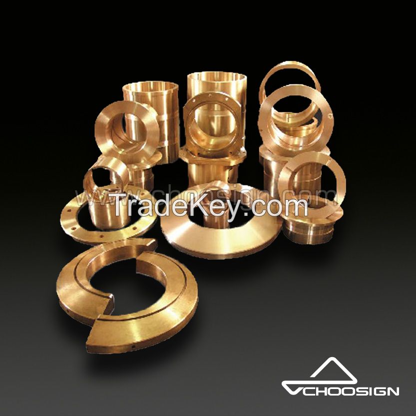 Bearing bush series for Excavator Machinery, copper casting