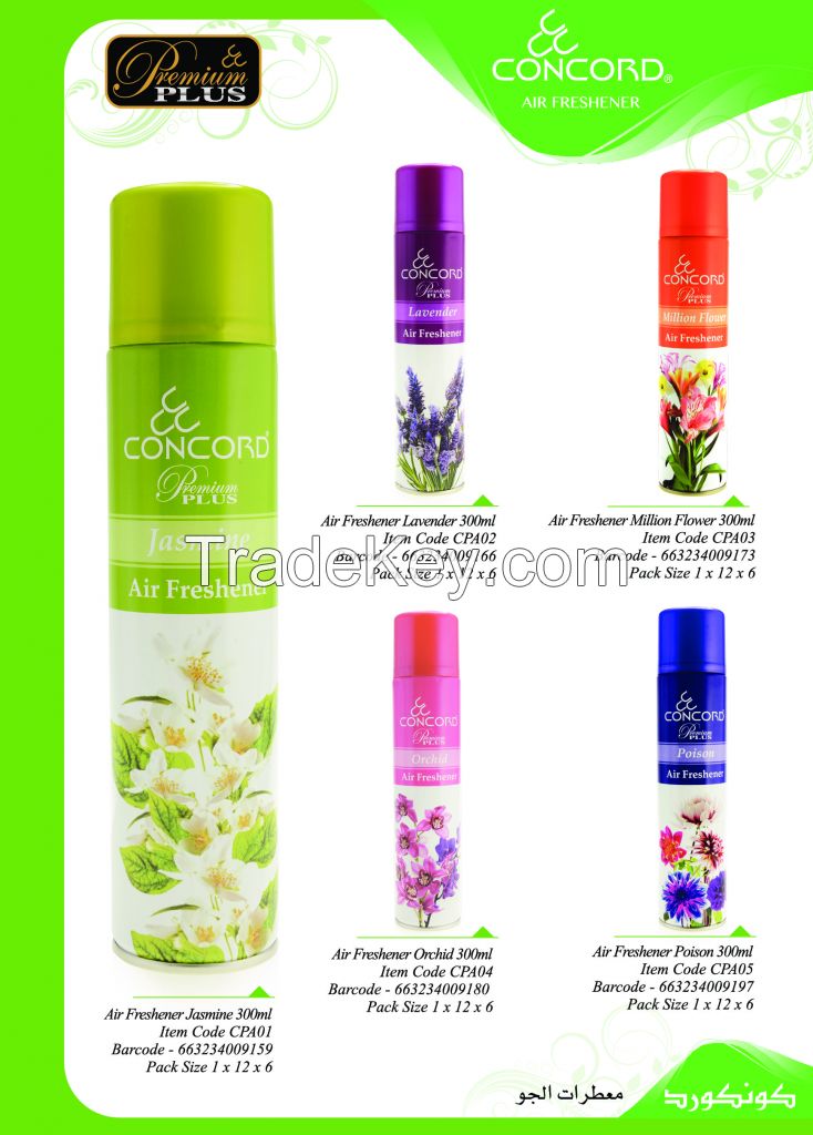 concord room spray