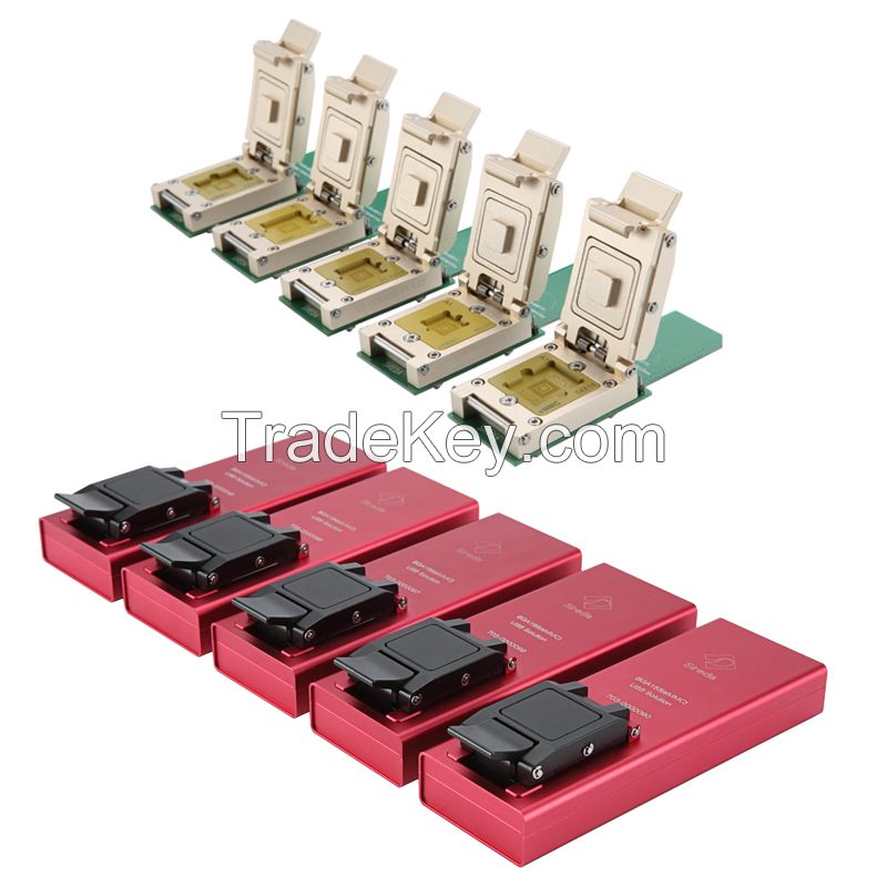 BGA169(eMMC)  Socket USB Solution, BGA153, eMMC test socket, tester.test solution, BGA NAND Flash test solution data recovery