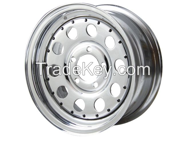 Hanvos Iron Steel trailer wheels for America market