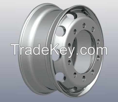 China Hanvos OEM steels wheels for passenger cars and trailers
