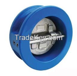 wafer dual plated check valve