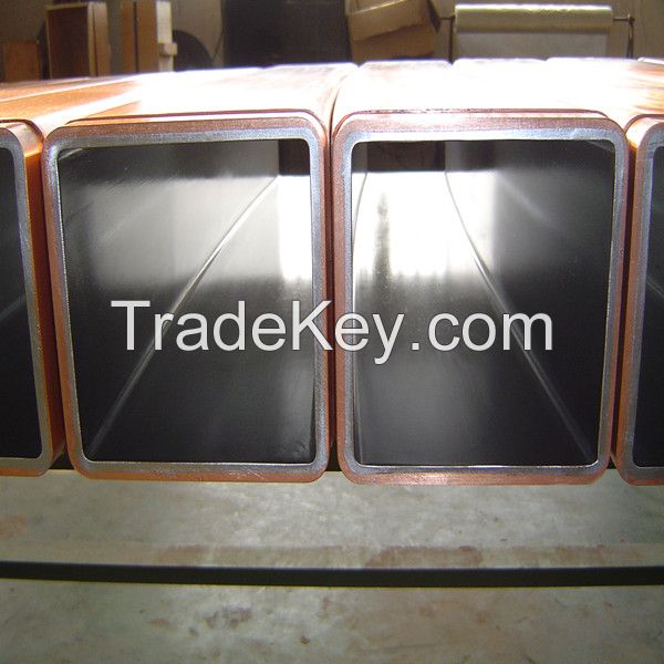 high quality coating Rectangular square round copper mould tube suppliers