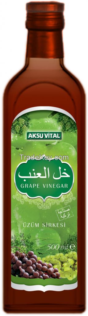 Natural Apple Cider Vinegar Glass Bottle