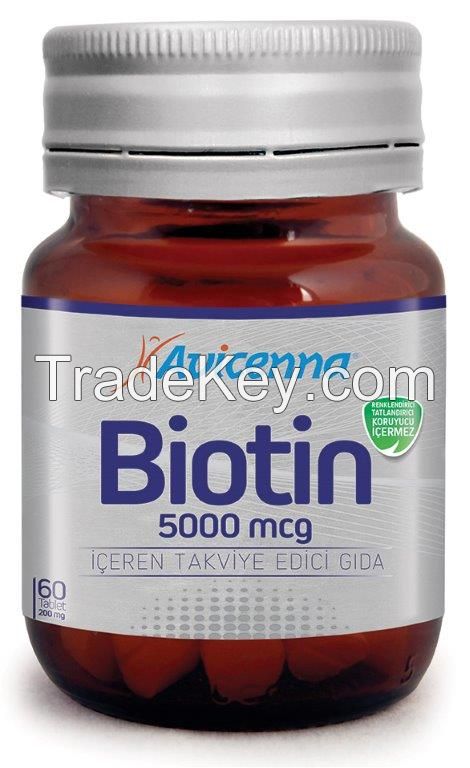 Height Supplement Biotin Tablet 5000 mcg