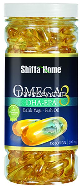 Injection Supplement Omega 3 DHA EPA Fish Oil Softgel Capsule