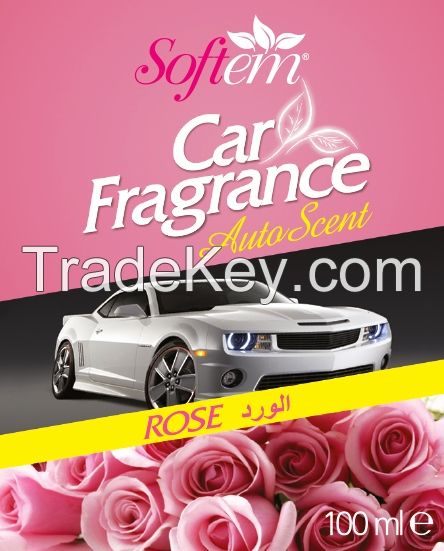 Air Freshener for Car / Auto Scent with Rose Oil / Spray Car Air Freshener