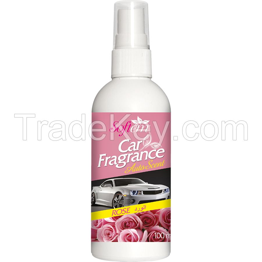 Air Freshener for Car / Auto Scent with Rose Oil / Spray Car Air Freshener