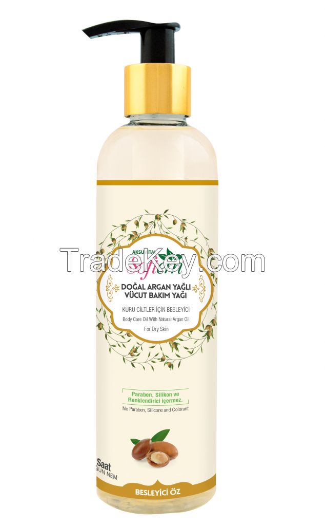 Herbal Body Care Oil with Natural Argan Oil Best Cosmetics