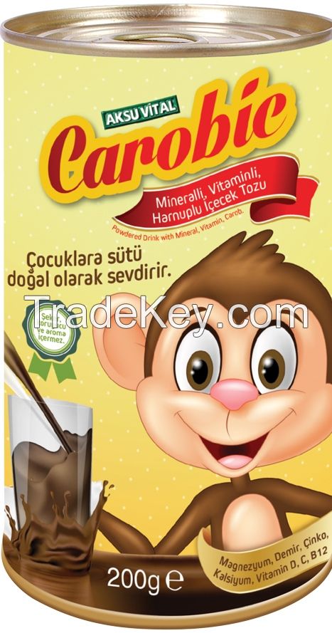 Instant Drink Powder for Children with Carob Fruit, CAROBIC