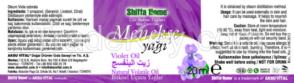 Violet Oil Natural Flower Oil Fragrance