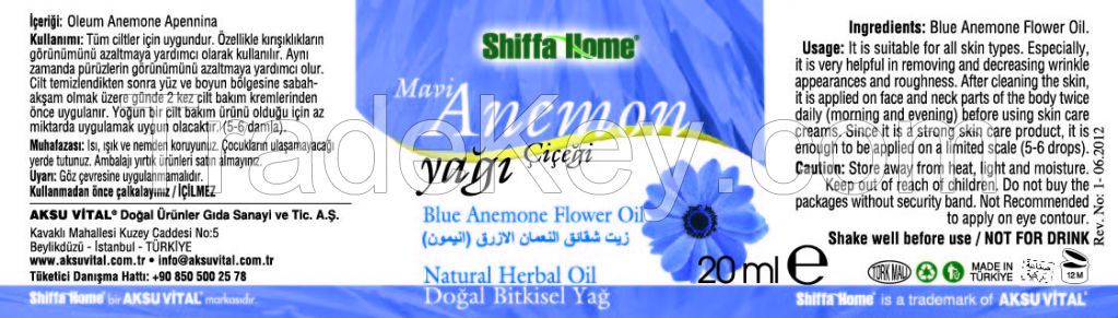 Blue Anemone Oil