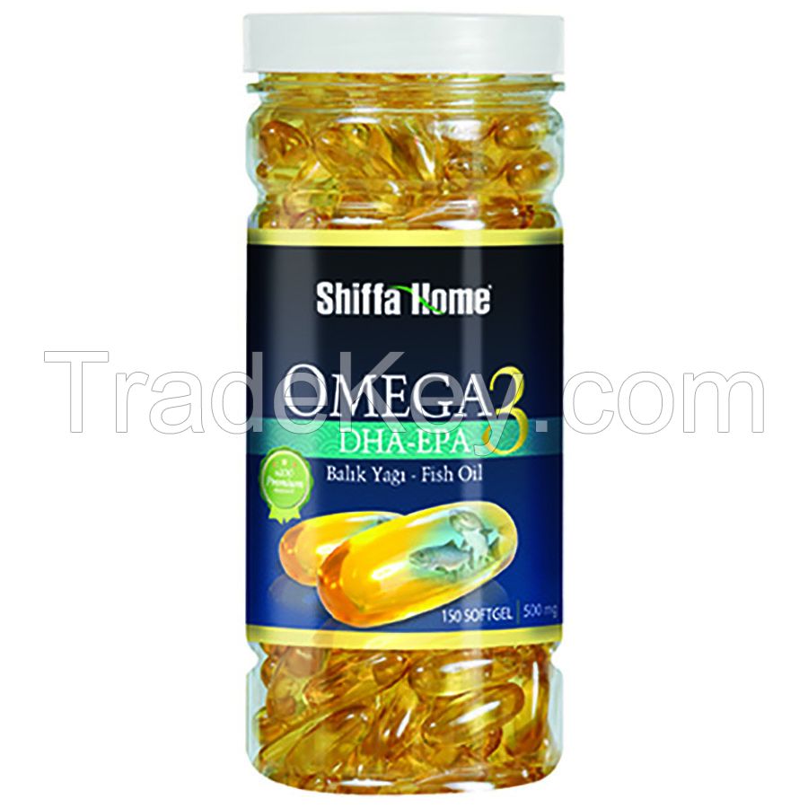 Omega 3 Fish Oil Softgel Capsules Health Food Supplement