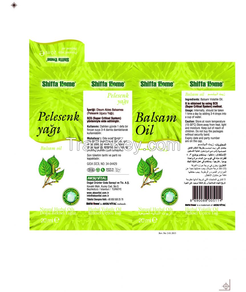 Balsam Essential Oil 20 ml Canada Balsam Oil Just Natural Oil Oleum Abies Balsamea