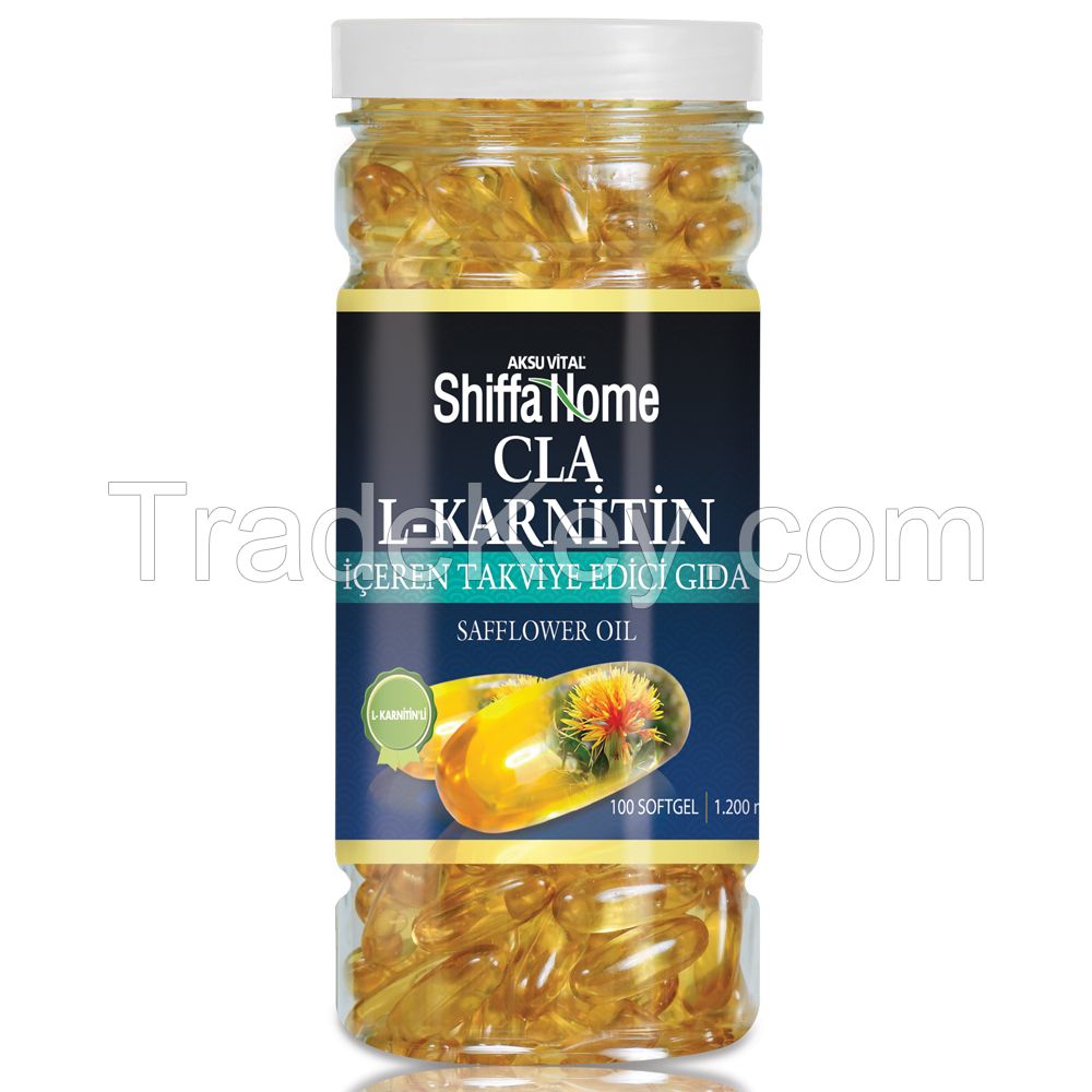 Vitamins and Supplements Safflower Seed Oil Softgel Capsules ...