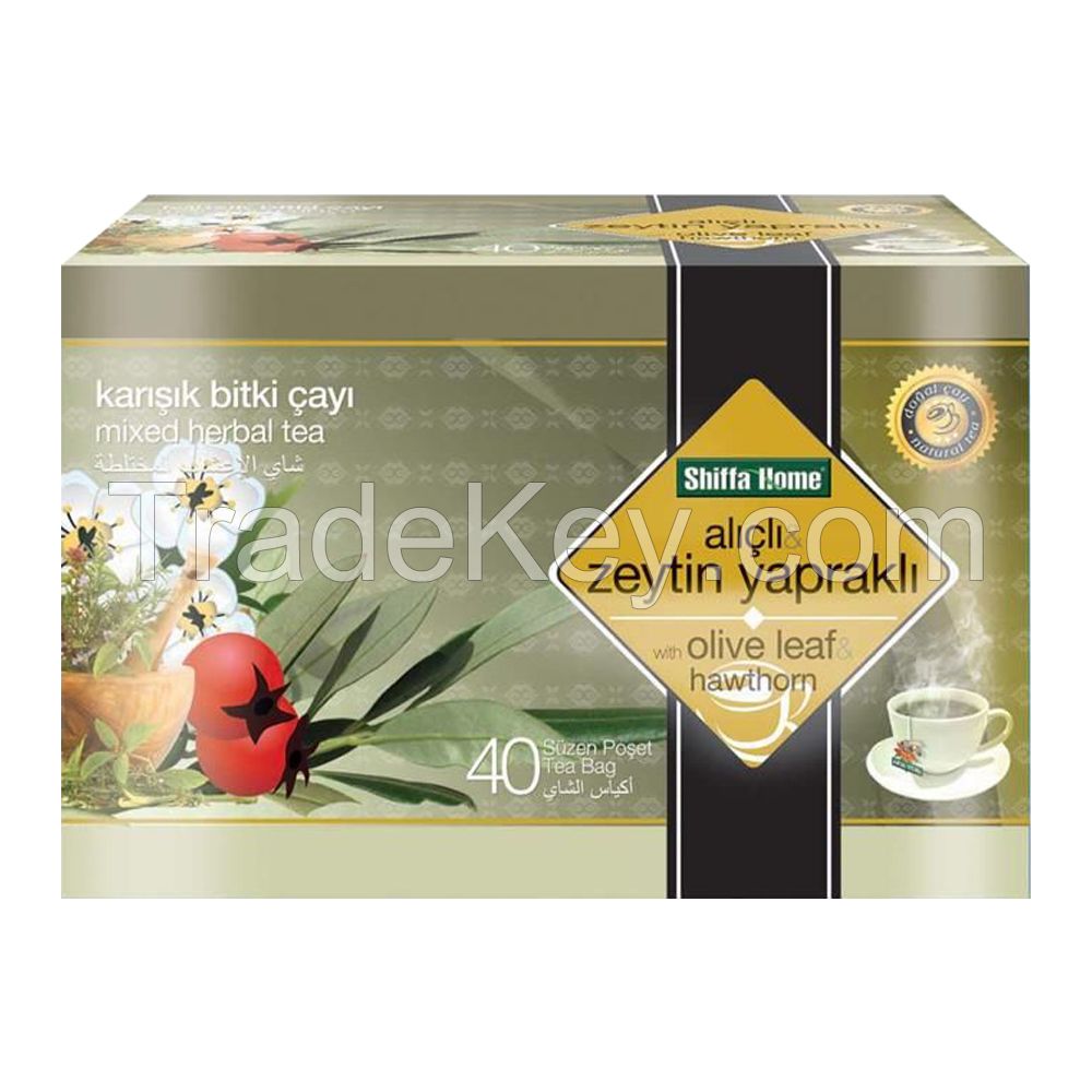 Olive Leaf Tea Herbal Health Tea for Antibacterial, Antifungal, and Antiviral Tea Bags
